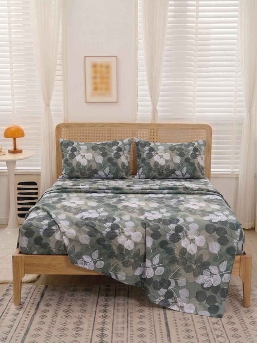 Spring Leaf — 3 Piece Bedsheet Set