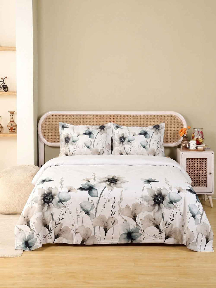 Misty Blossom — 3 Piece Bedsheet Set