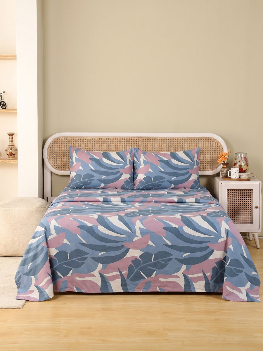 Tropical Dusk — 3 Piece Bedsheet Set