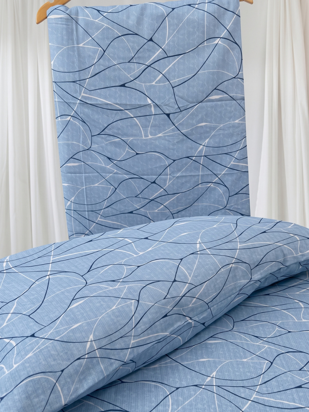 Blue Wave — 3 Piece Bedsheet Set