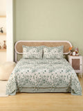 Verdant Floral — 3 Piece Bedsheet Set