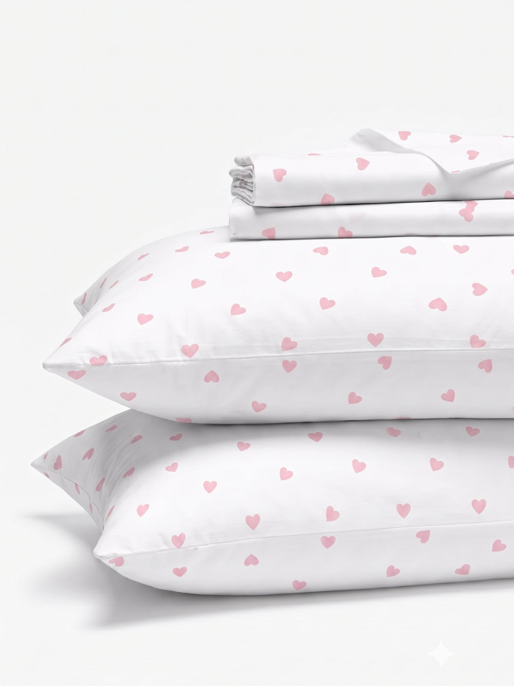 Sweet Heart — 3 Piece Bedsheet Set