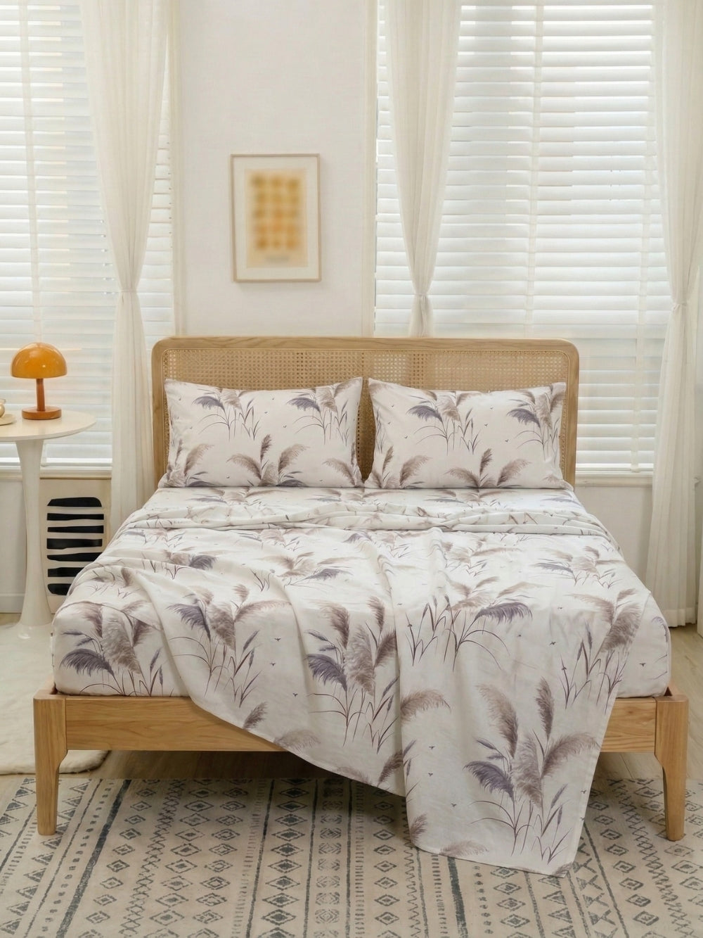 Serene Grass — 3 Piece Bedsheet Set