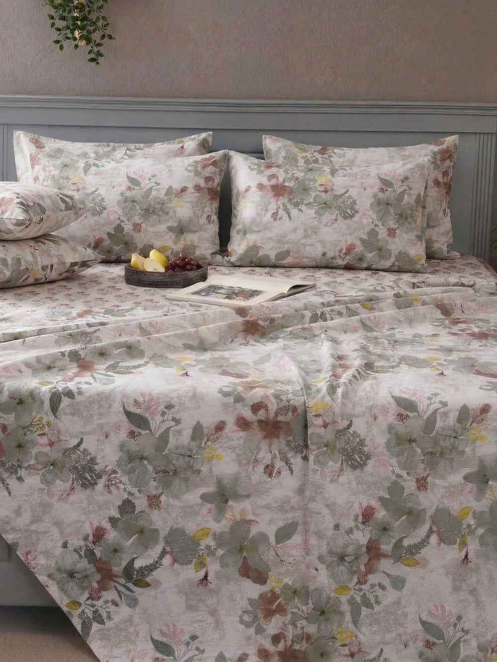 Meadow Whisper | Cotton Rich | Luxury Bedsheet Set