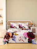 Crimson Rose — 3 Piece Bedsheet Set