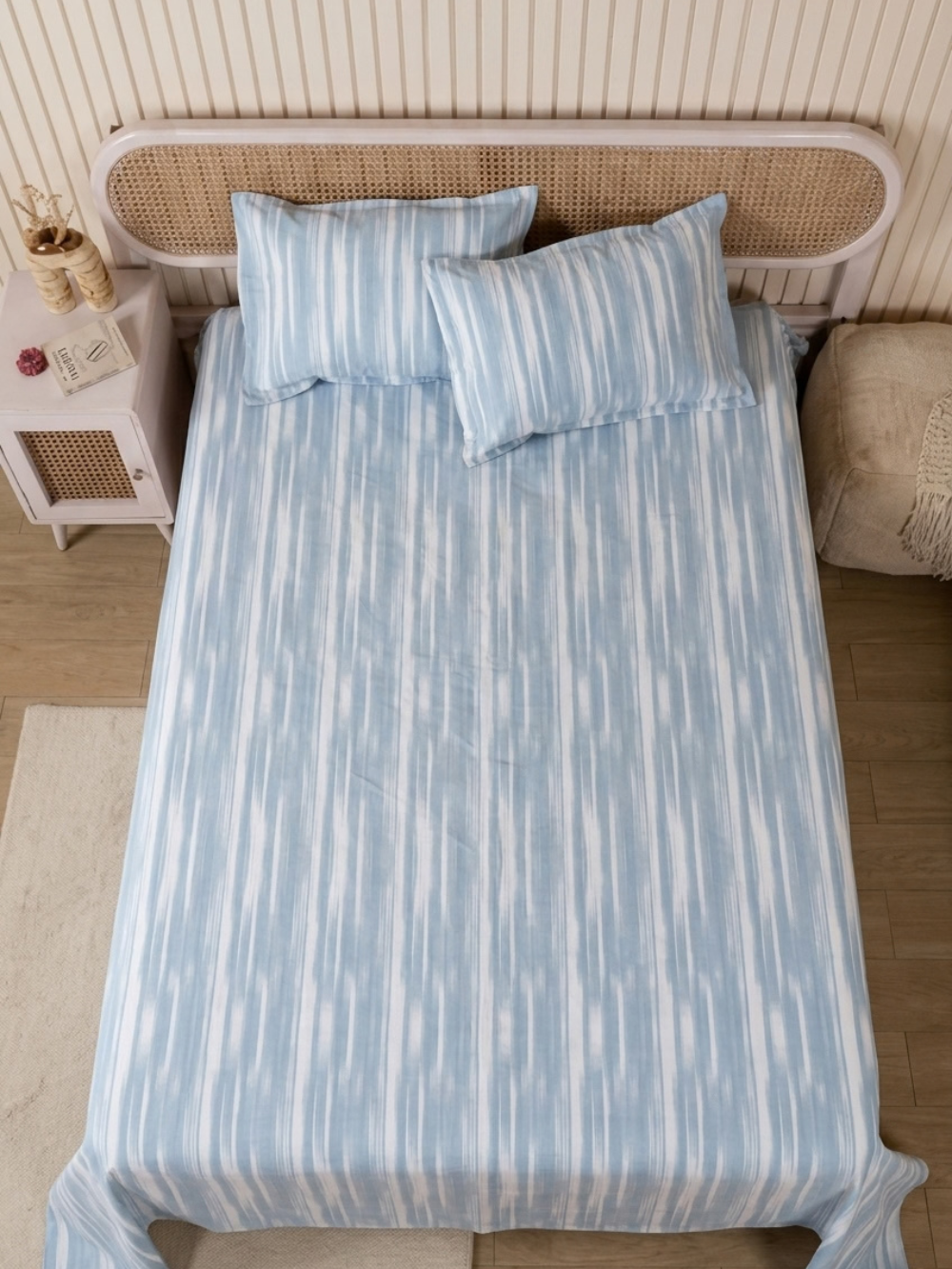 Azure Sky — 3 Piece Bedsheet Set