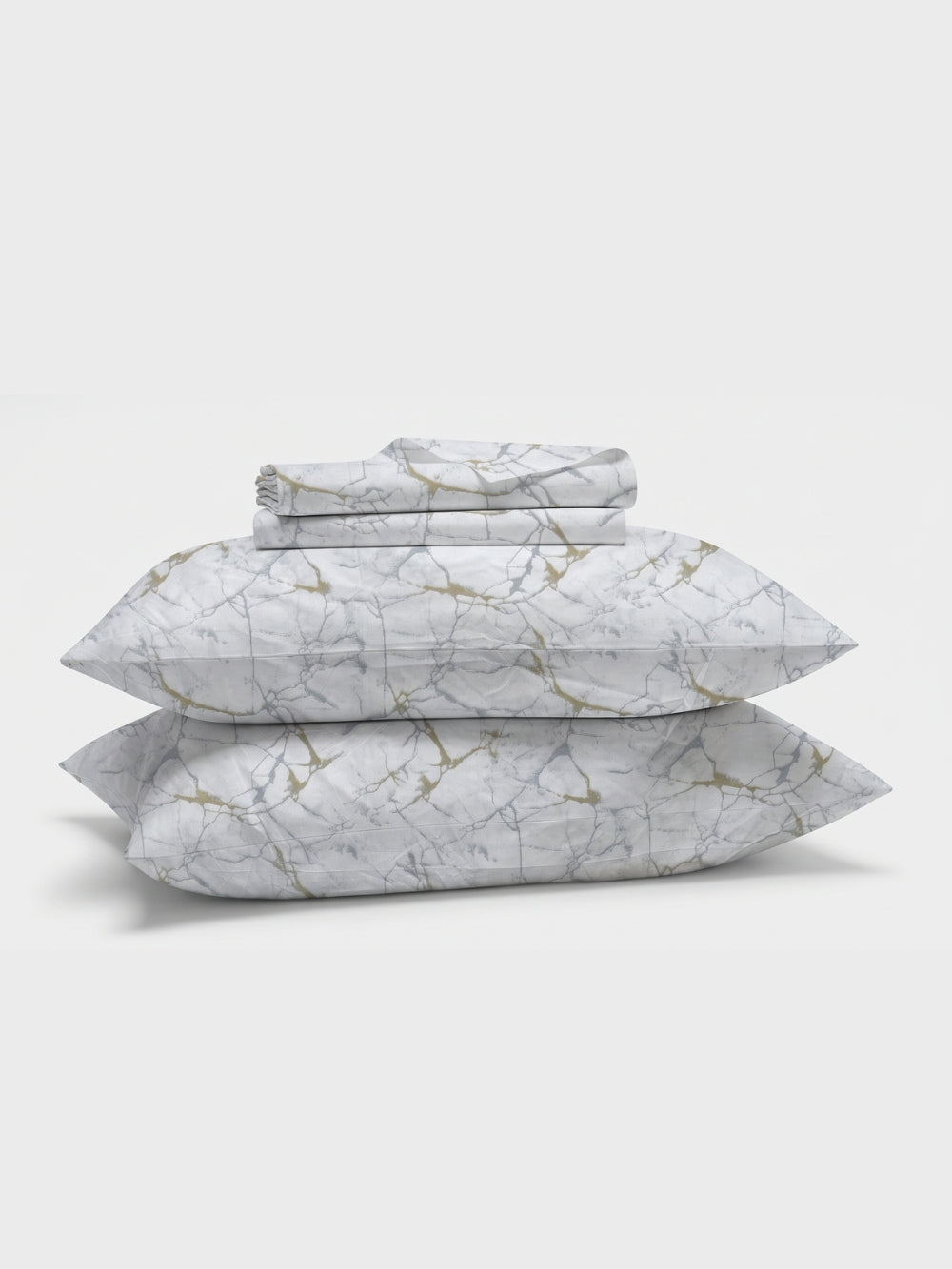 Marble Mist — 3 Piece Bedsheet Set