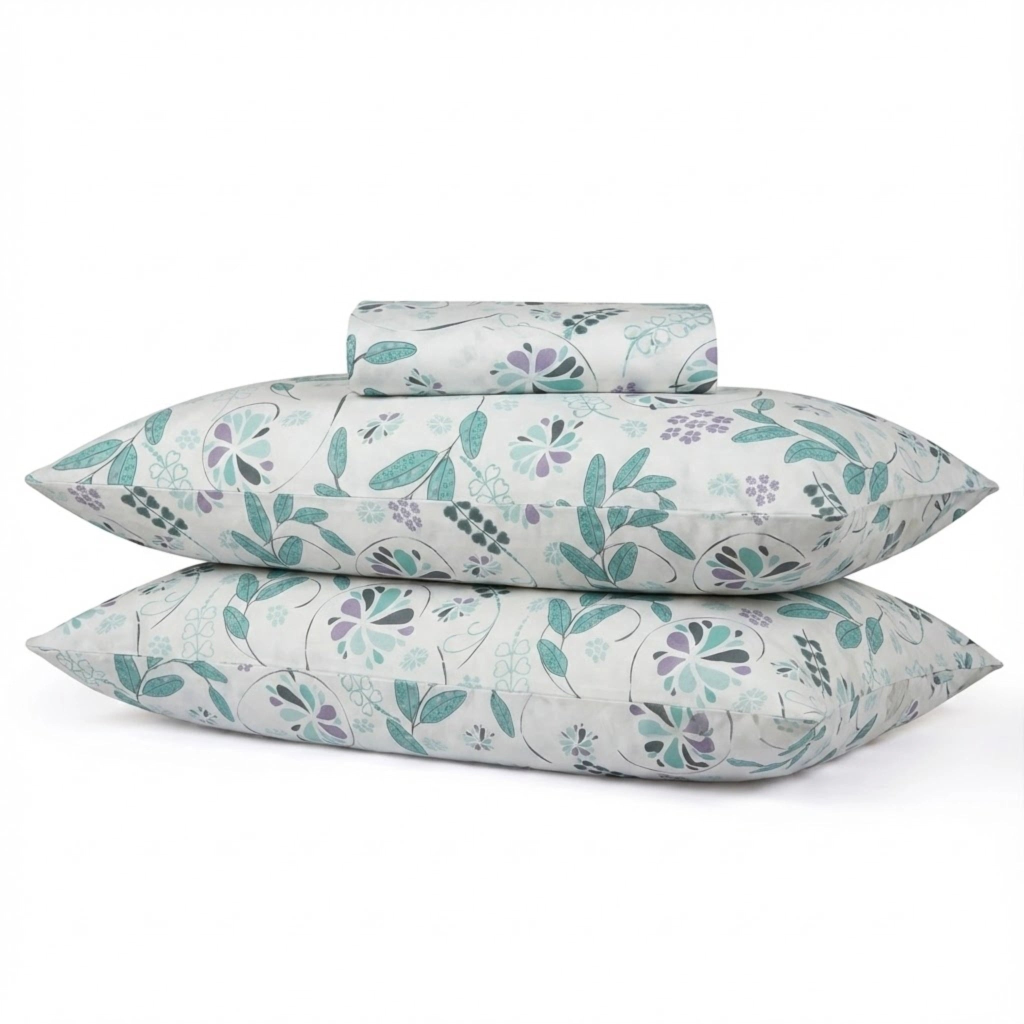 Teal Garden 100% Cotton Bedding | King & Single Sizes