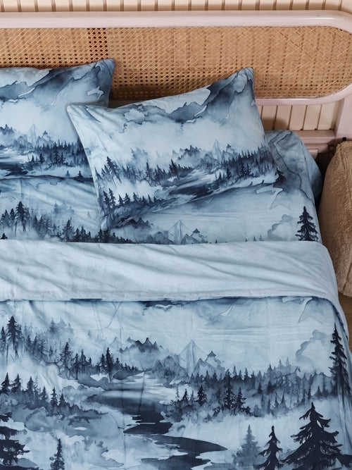 Alpine Mist — 3 Piece Bedsheet Set