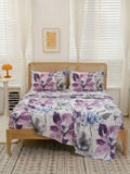 Purple Watercolor | Signature Hybrid | 3-Piece Bedsheet Set