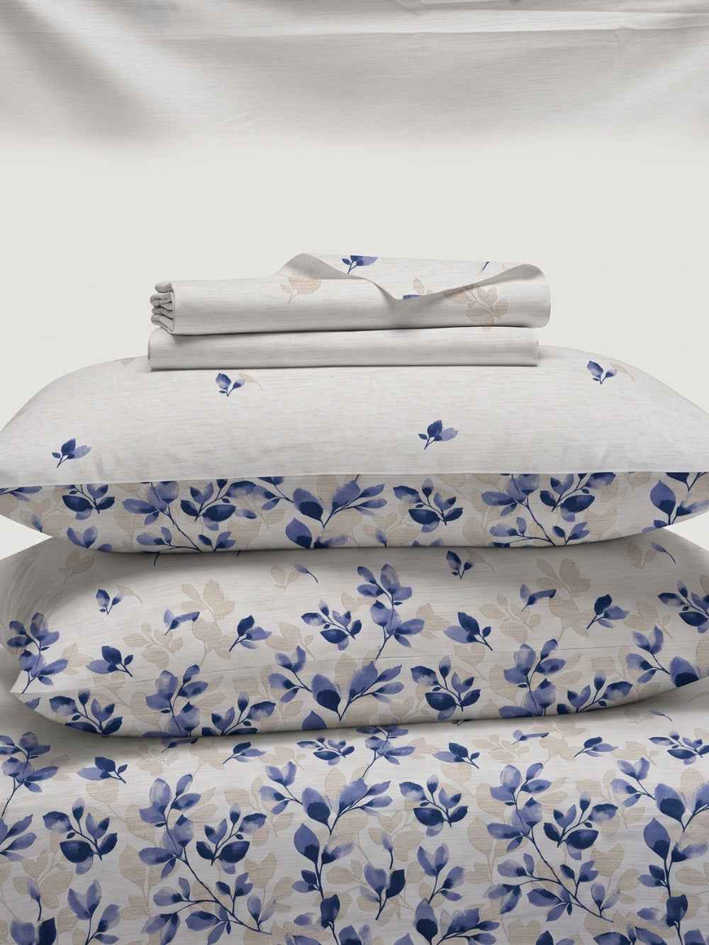 Blue Cascade — 3 Piece Bedsheet Set