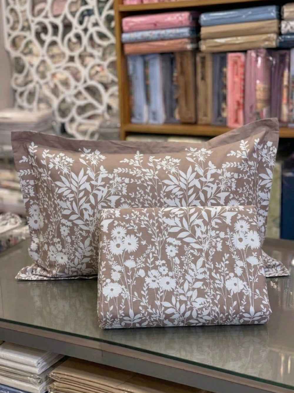 Earth Essence Floral | Luxury Hotel Finish | 3-Piece Bedsheet Set