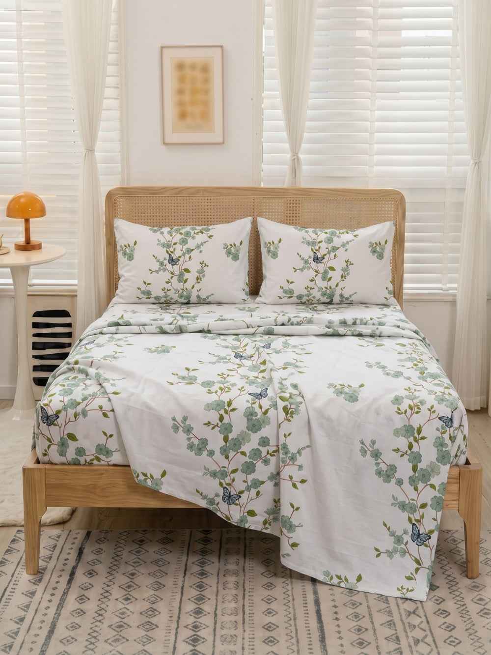 Sage Garden — 3 Piece Bedsheet Set