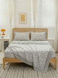 Geometric Print — 3 Piece Bedsheet Set