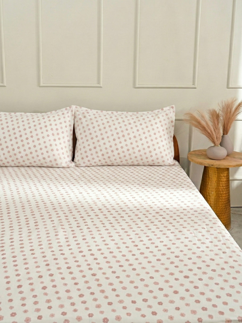 Soft Blossom — 3 Piece Bedsheet Set