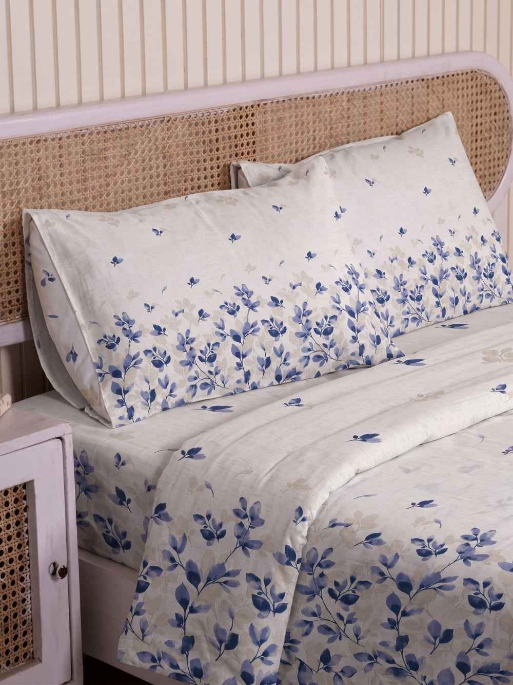 Blue Cascade — 3 Piece Bedsheet Set