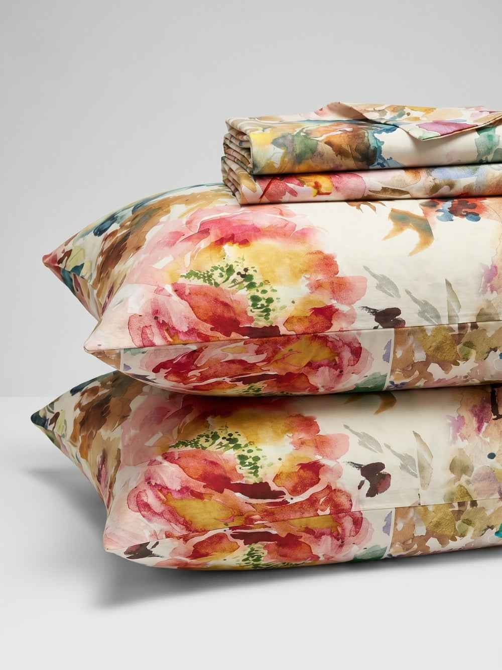 Painted Bloom — 3 Piece Bedsheet Set