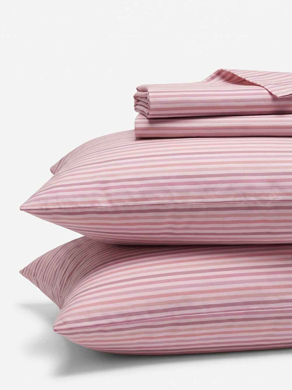 Blush Stripe — 3 Piece Bedsheet Set