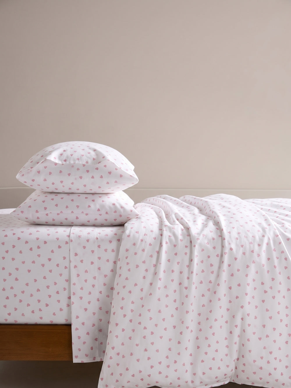 Sweet Heart — 3 Piece Bedsheet Set
