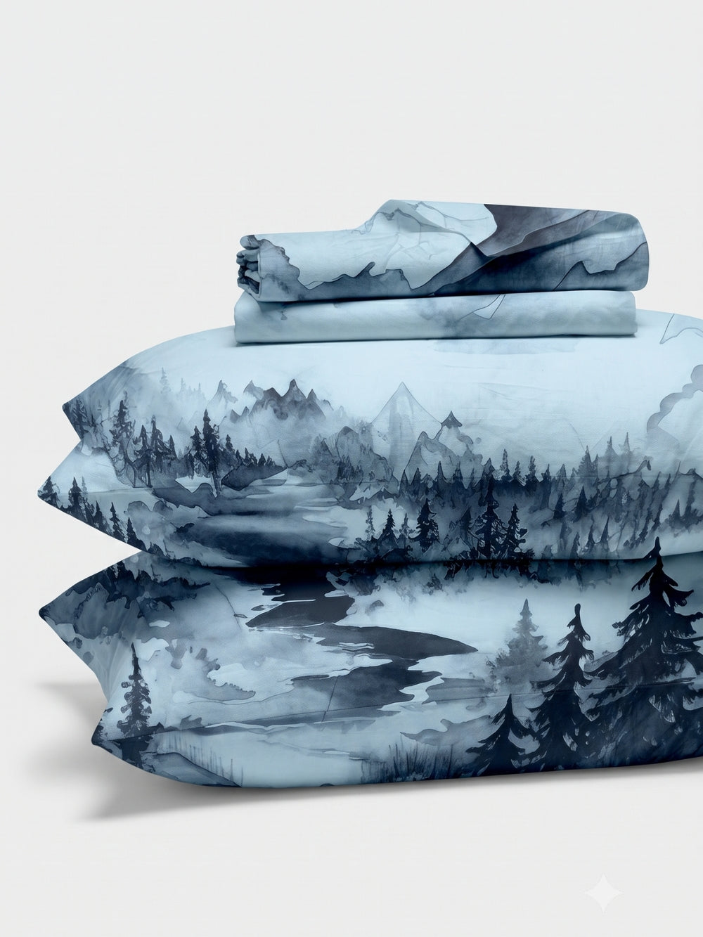 Alpine Mist — 3 Piece Bedsheet Set