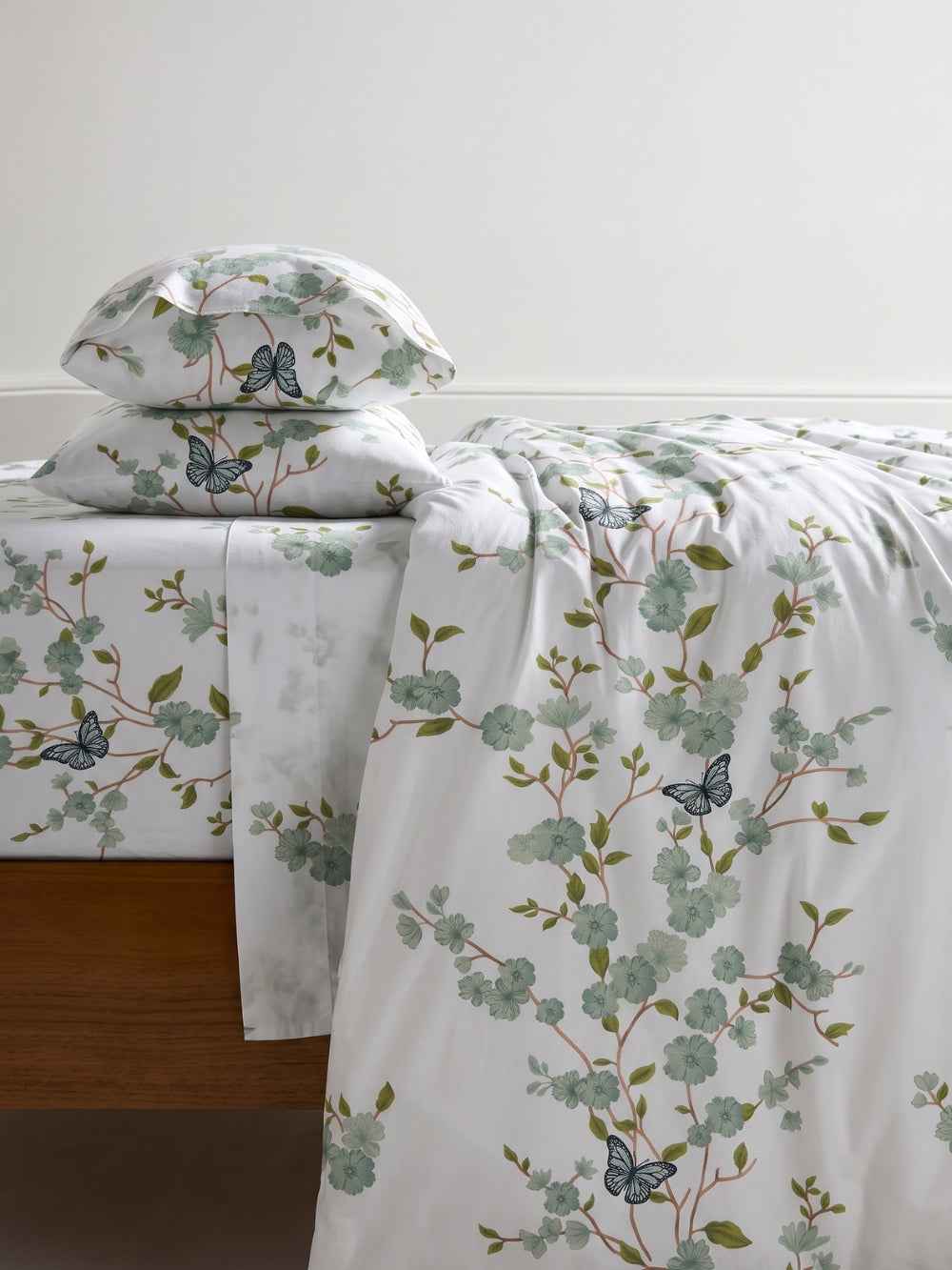 Sage Garden — 3 Piece Bedsheet Set