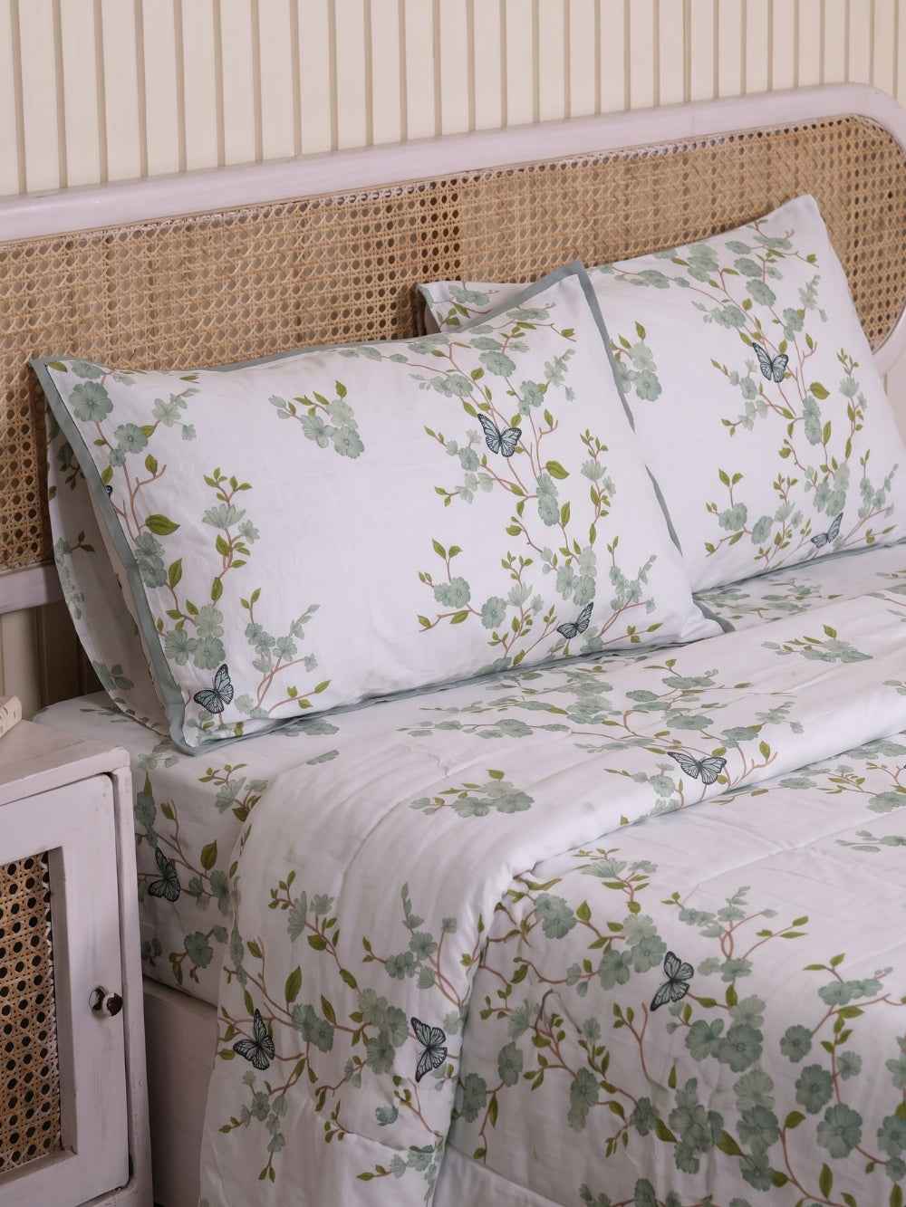 Sage Garden — 3 Piece Bedsheet Set