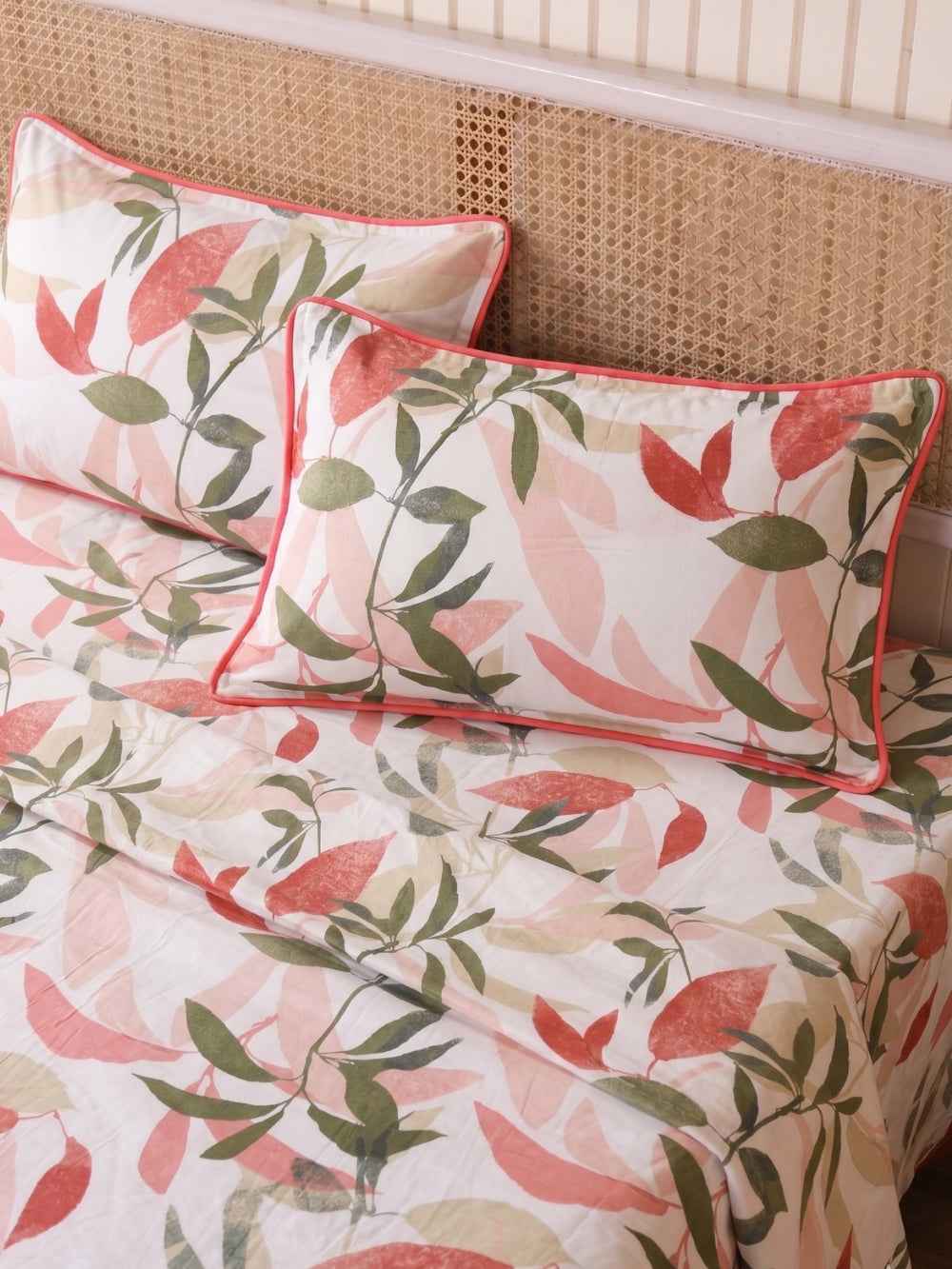 Peach Blossom — 3 Piece Bedsheet Set