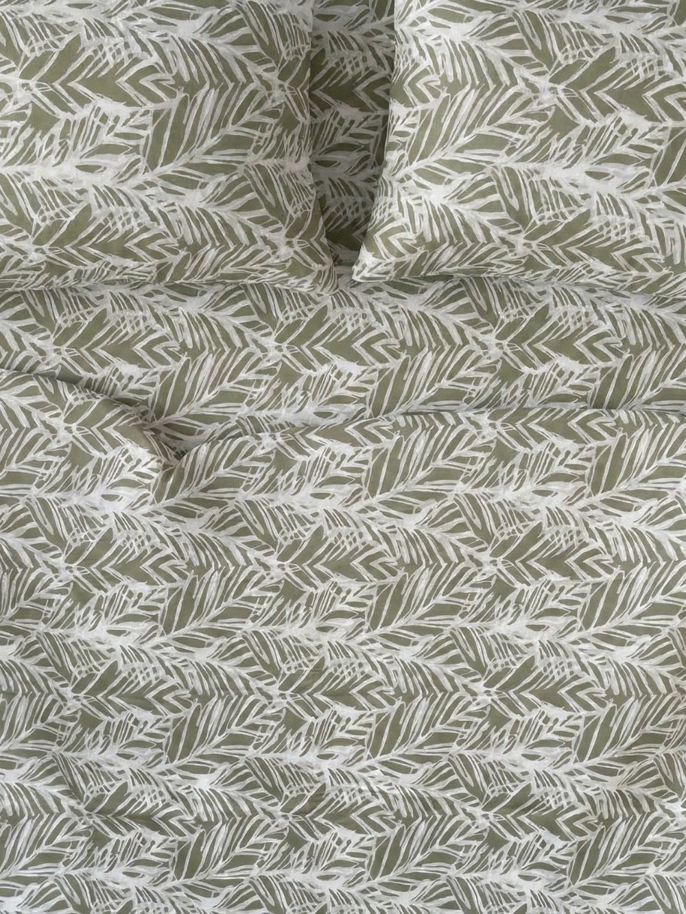 Sage Green — 3 Piece Bedsheet Set