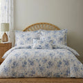 Blue Blossom Percale Cotton Bedding | Premium Bedding