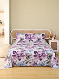 Purple Watercolor — 3 Piece Bedsheet Set