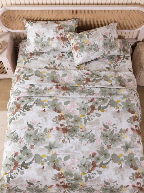 Meadow Whisper — 3 Piece Bedsheet Set