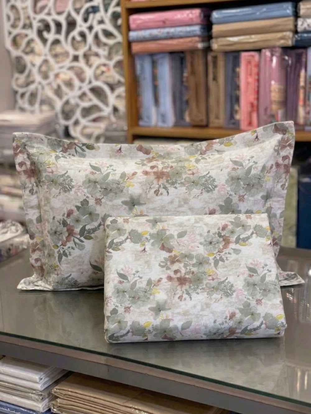 Meadow Whisper | Cotton Rich | Luxury Bedsheet Set