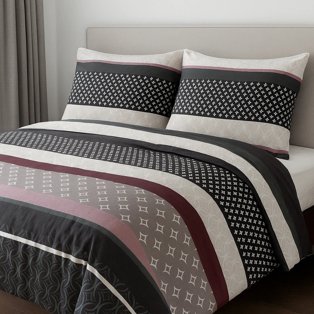 Midnight Luxe Bedding – 100% Pure Cotton Bed Sheet Set – Premium Edition