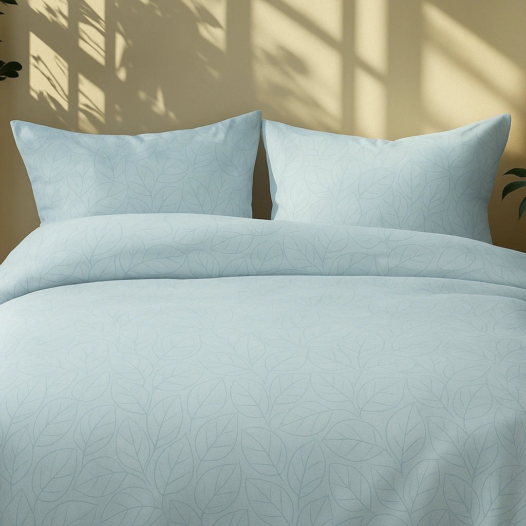 Blueleaf Cotton Bedding Set – Premium Edition | AARAM BY SS