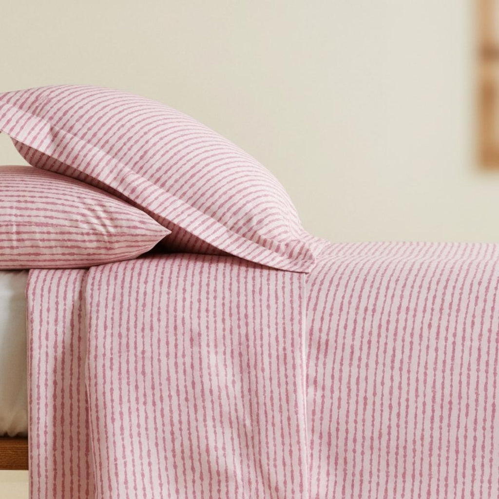 Blush Geometry 100% Cotton Bedding Set – Premium Edition | AARAM BY SS