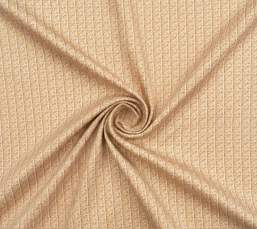 Golden Stripes 100% Pure Cotton Bed Sheet Set – Premium Edition