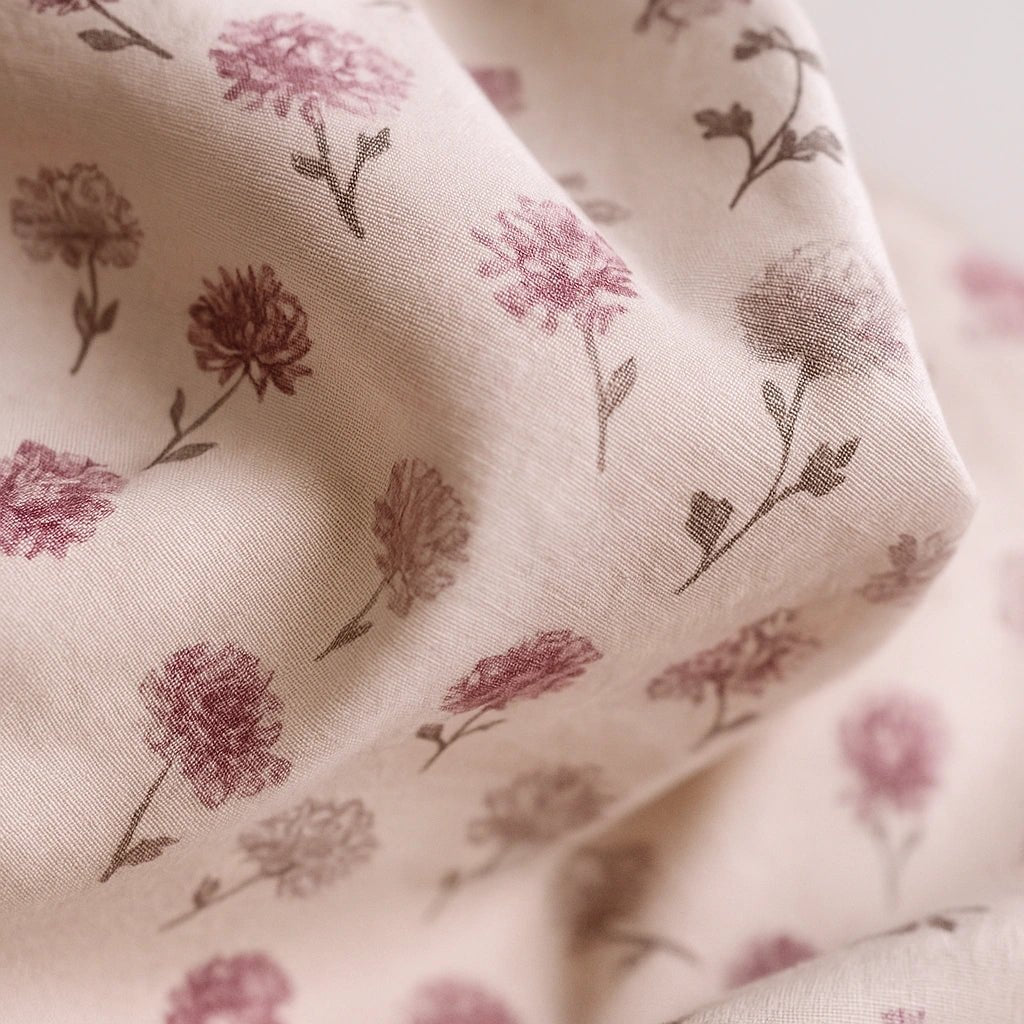 Blush Bloom 100% Pure Cotton Bed Sheet Set – Premium Edition